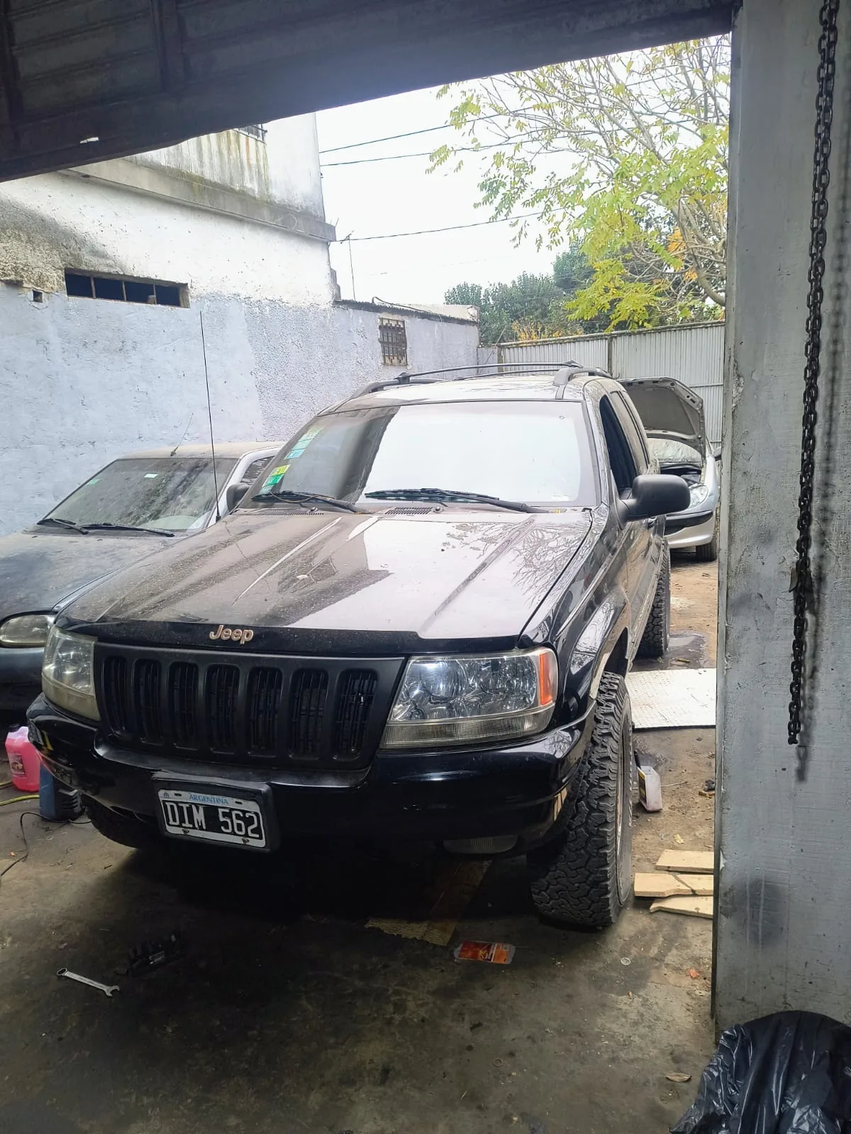 Jeep Grand Cherokee en el taller